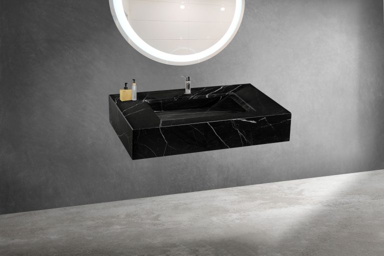 Lavabo Negro en baño