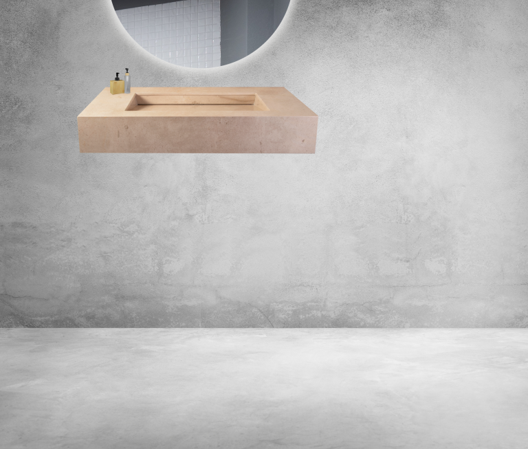 Lavabo Beige en baño