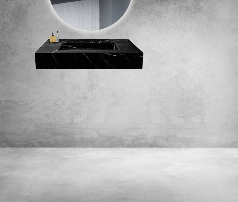 Lavabo Negro en baño